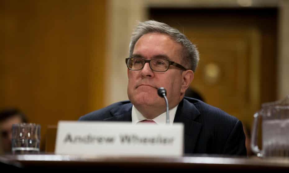 Andrew Wheeler during his confirmation hearing to be Deputy Administrator of the Environmental Protection Agency before the United States Senate Committee on the Environment and Public Works on 08th Nov, 2017.