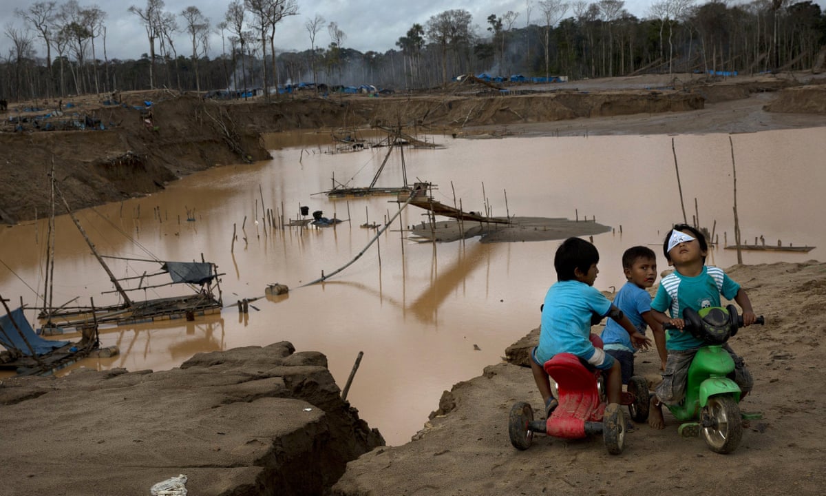 Illegal Gold Mining Drives Human Rights Abuses In Latin America Claims Study Global Development The Guardian