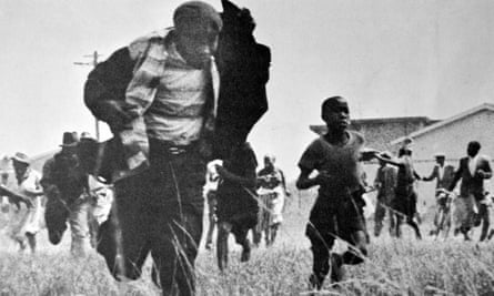 The Sharpeville massacre in1960