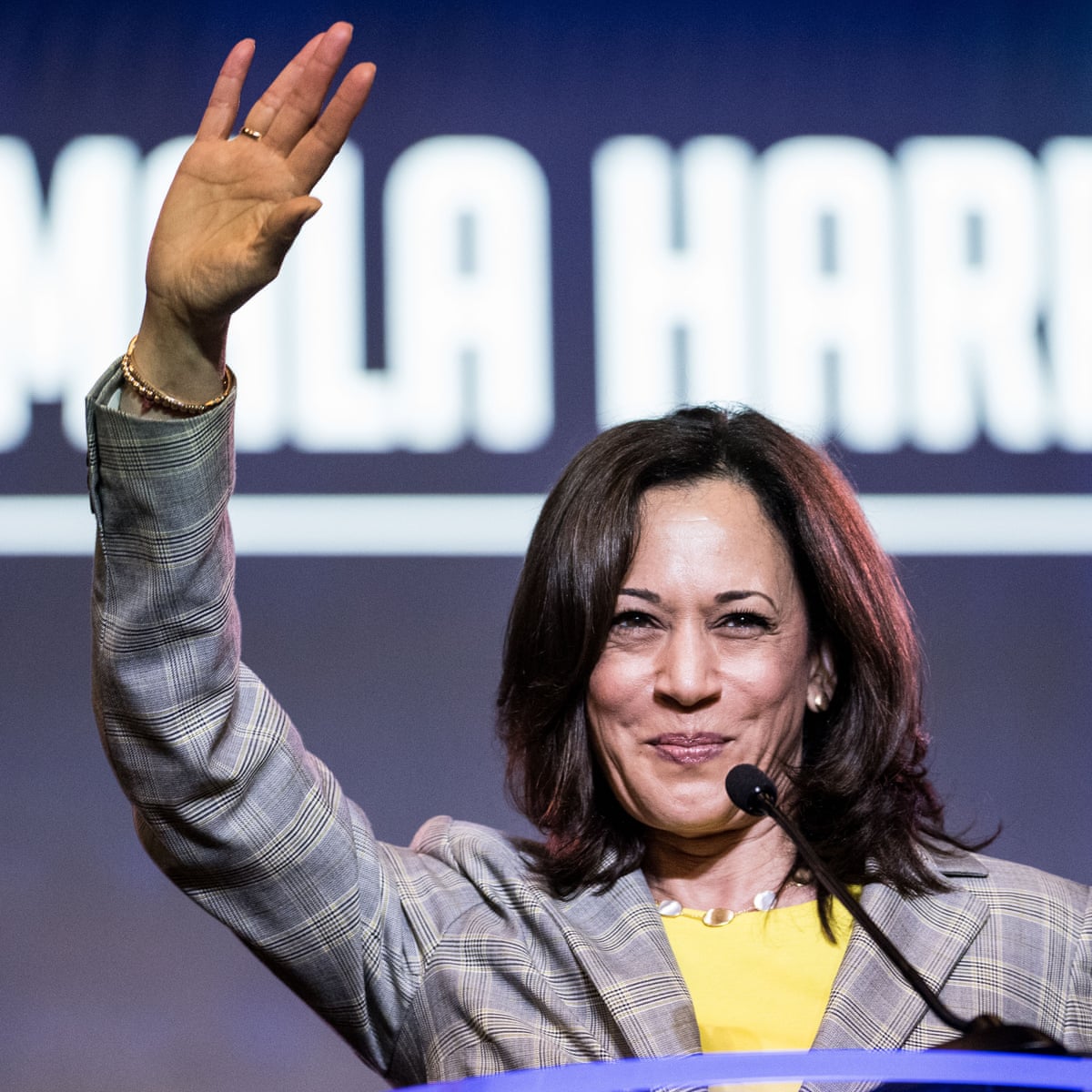 Joe Biden Picks Kamala Harris As His Running Mate In Historic First For A Woman Of Color Us News The Guardian