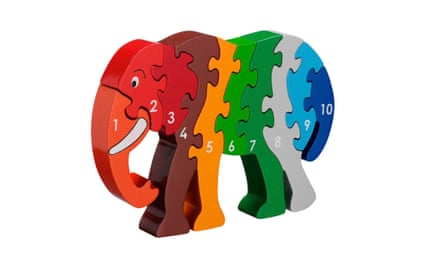 Fairtrade elephant jigsaw
