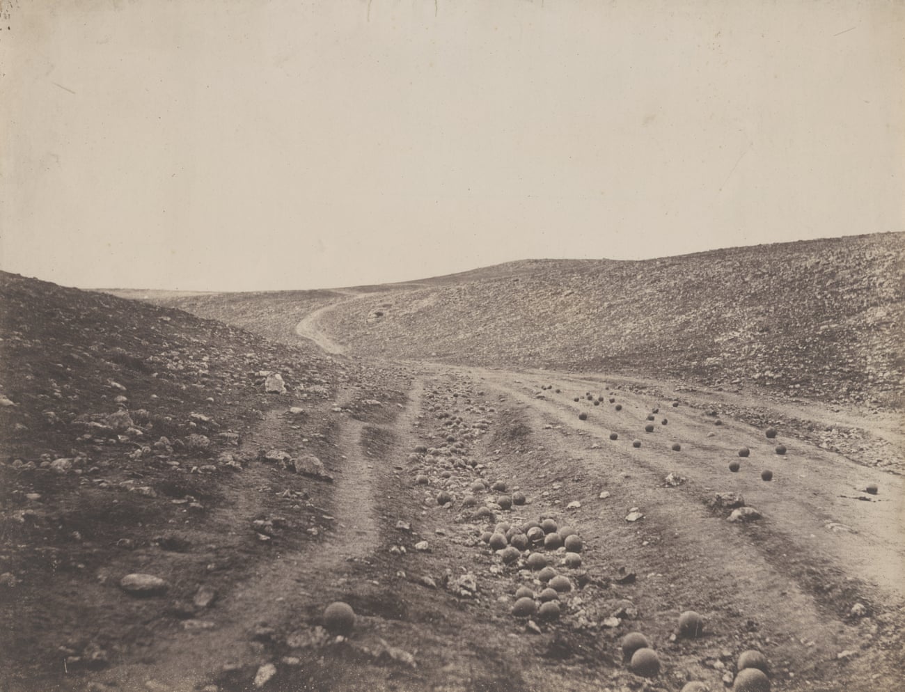 The Valley of the Shadow of Death, by Roger Fenton.