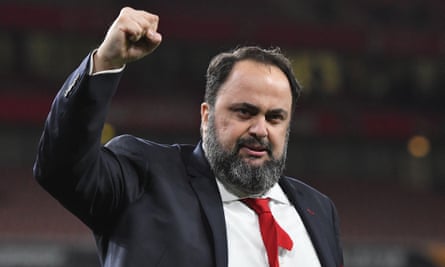 Olympiakos owner Evangelos Marinakis is one of the richest people in Greece.