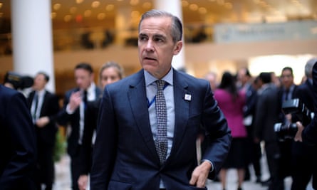 Mark Carney at the IMF and World Bank spring meetings in Washington earlier this month