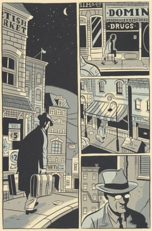 A panel from Clyde Fans by Seth