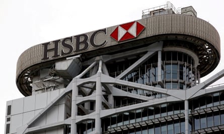 HSBC’s headquarters in Hong Kong.