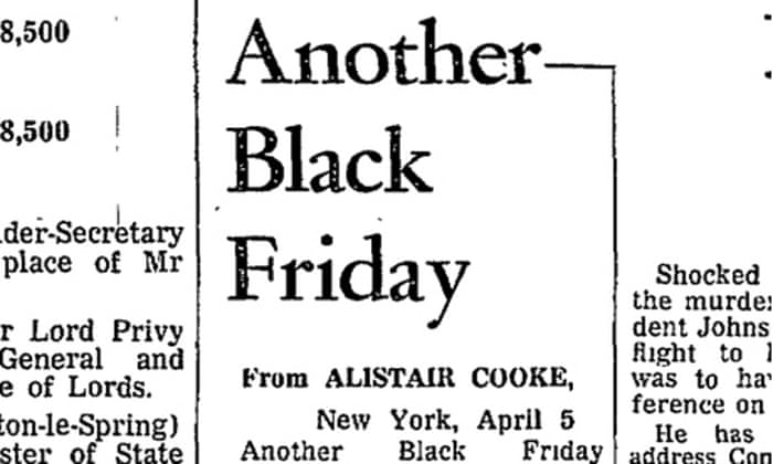 Black Friday Isn T Just About Shopping Archive Business The