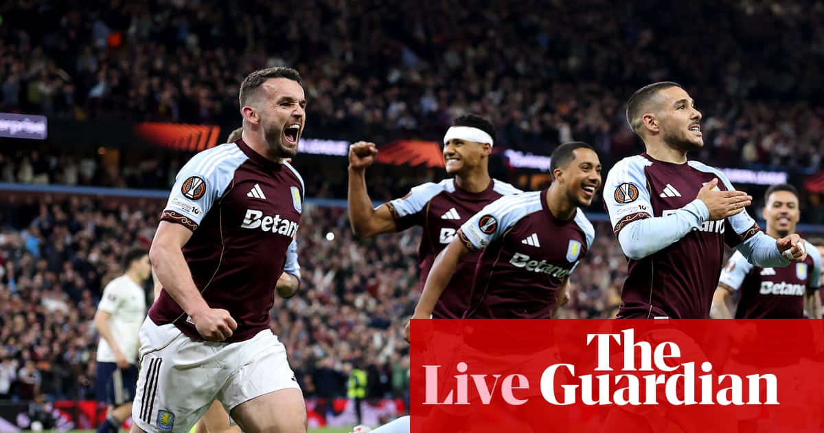Aston Villa v Nottingham Forest: Europa League semi-final, second leg – live
