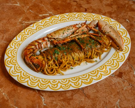 nan Linguine alla lobster, Barbarella, London.