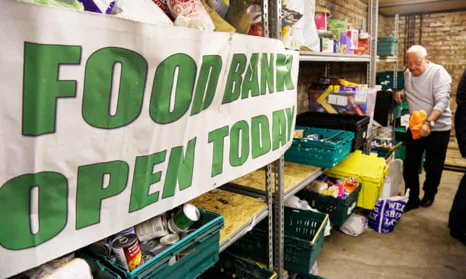 The Glasgow south-west foodbank, helped by the Trussell Trust.