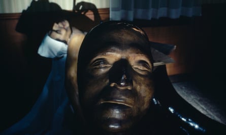The death mask of Jean-Paul Marat cast by Tussaud.
