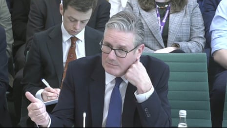 Keir Starmer at liaison committee.