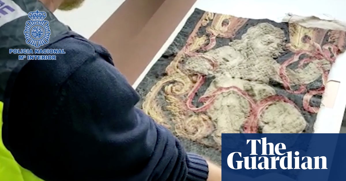 Final piece of 17th-century tapestry stolen 42 years ago found by Spanish police | Art theft | The Guardian