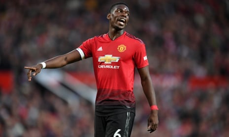 Paul Pogba captained Manchester United for their Premier League opener against Leicester.
