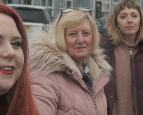 Lindsay McGlone, left, Pam Johnson, centre, and Rachel Horne