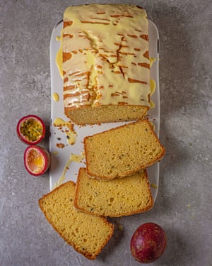 In for a penny: passionfruit pound cake.