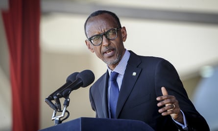 Paul Kagame, the president of Rwanda. Critics say the west has long ignored the nature of  his regime.
