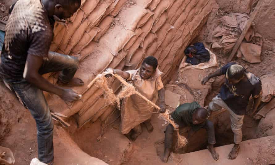 Cobalt mining in the Democratic Republic of the Congo