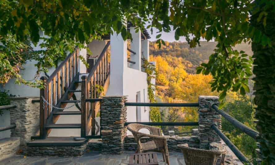 Casa Ana Guest House in Ferreirola in the Alpujarras, Andalucia, Spain