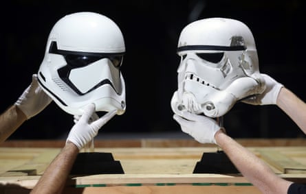 Stormtrooper helmets for sale.