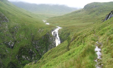 The falls of Glomach