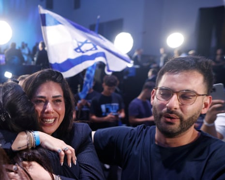 Israel election live: exit polls project no clear winner, as anti-Netanyahu bloc leads but Likud remains biggest party