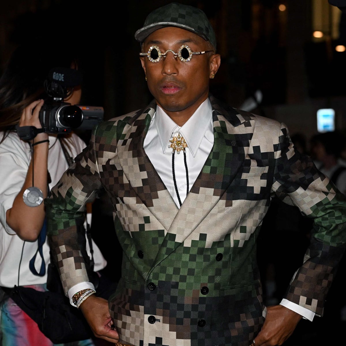 Pharrell Williams hits Paris catwalk with Louis Vuitton menswear debut, Pharrell Williams