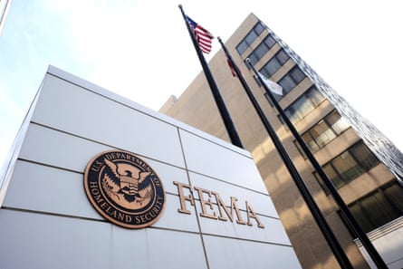 The Federal Emergency Management Agency (Fema) headquarters in Washington. Donald Trump made gutting the agency a priority for his second term.