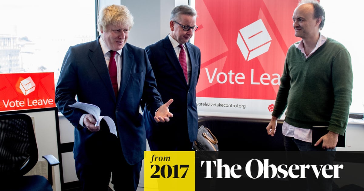 Vote Leave Donations The Dark Ads The Mystery Letter And Brexit S Online Guru Politics The Guardian
