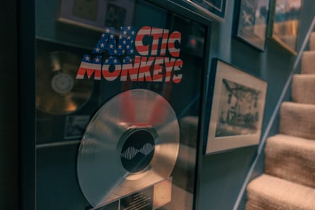 Ford’s US platinum disc for Arctic Monkeys’ AM.