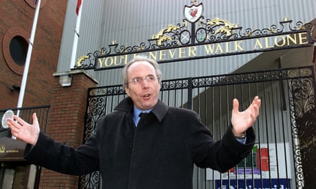 Sven-Göran Eriksson to be in Anfield dugout for Liverpool Legends match