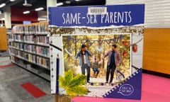 Same-Sex Parents book by Holly Duhig, available at Five Dock Library - the book Cumberland Council voted to ban from their library.