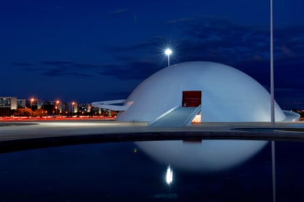 Space age … the National Museum of the Republic in Brasília.