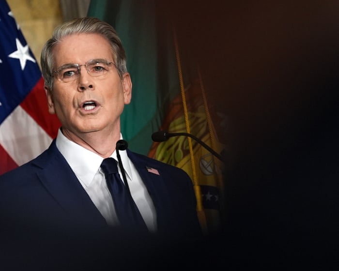 ‘Inept, incompetent, craven’: Scott Bessent struggles to clean up the president’s mess