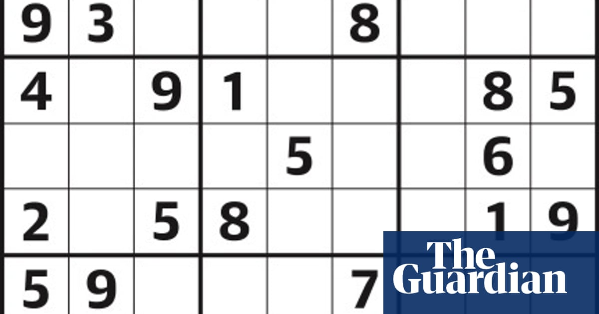 Sudoku 4,866 expert Life and style The Guardian