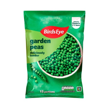 Birds Eye garden peas