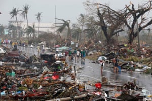Typhoon Haiyan, known locally as Yolanda, struck in 2013 and was one of the most powerful storms ever recorded.