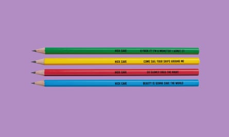 Nick Cave pencils