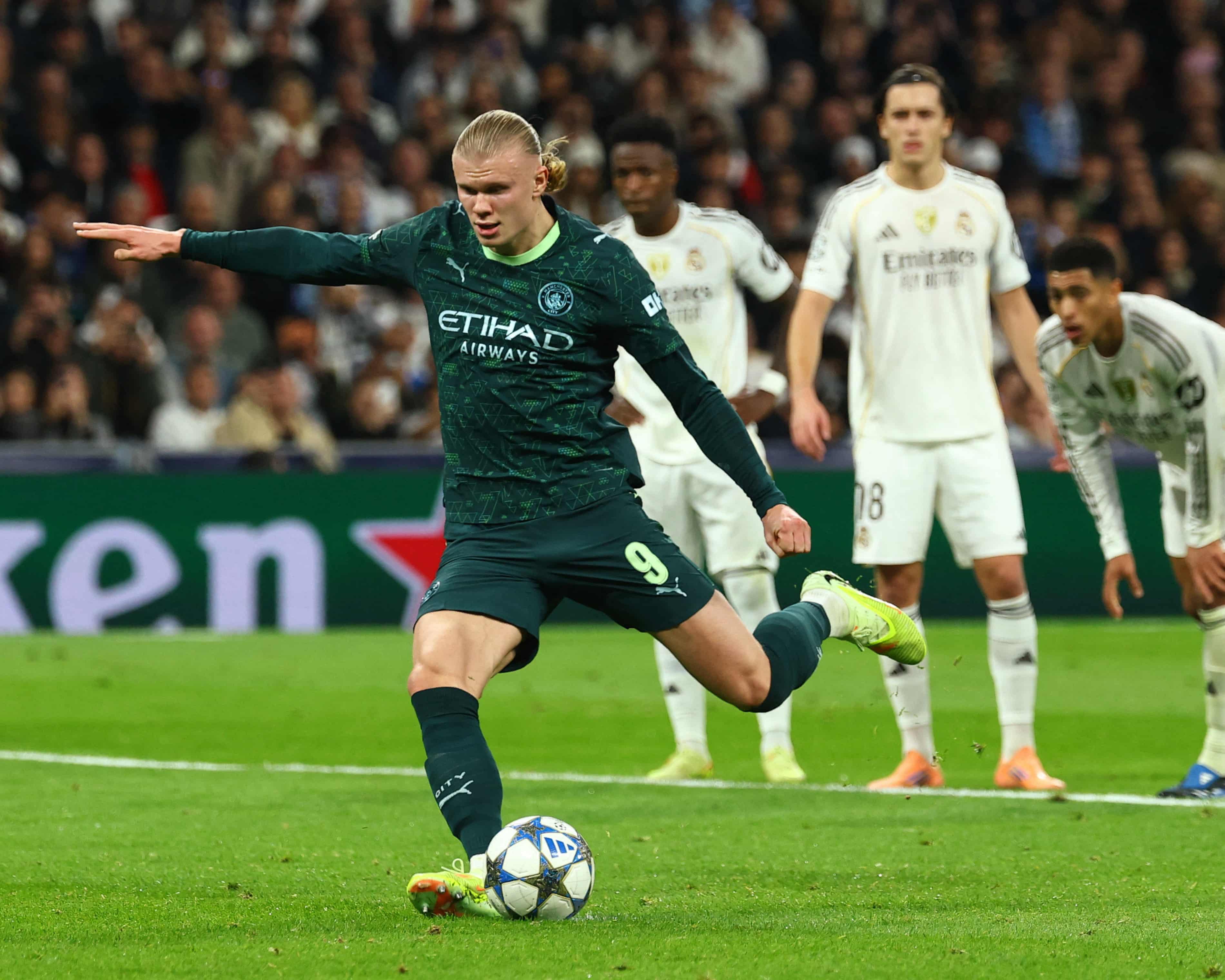 Gol de Erling Haaland (Foto: Susana Vera/Reuters)