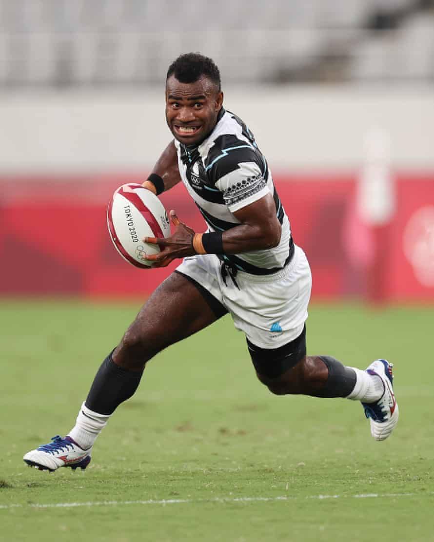 Fiji captain Jerry Tuwai in action against New Zealand in Tokyo last week