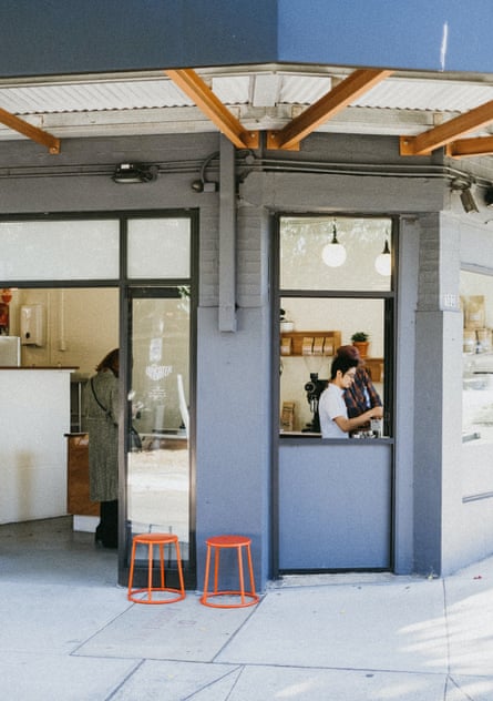 Barista Junji Tai at Sydney’s Brighter Coffee