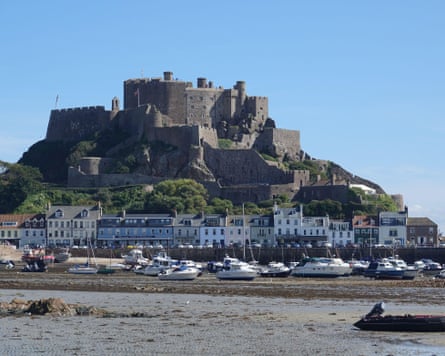 Mont Orgueil castle on Jersey, where suspected witches were imprisoned and tortured.