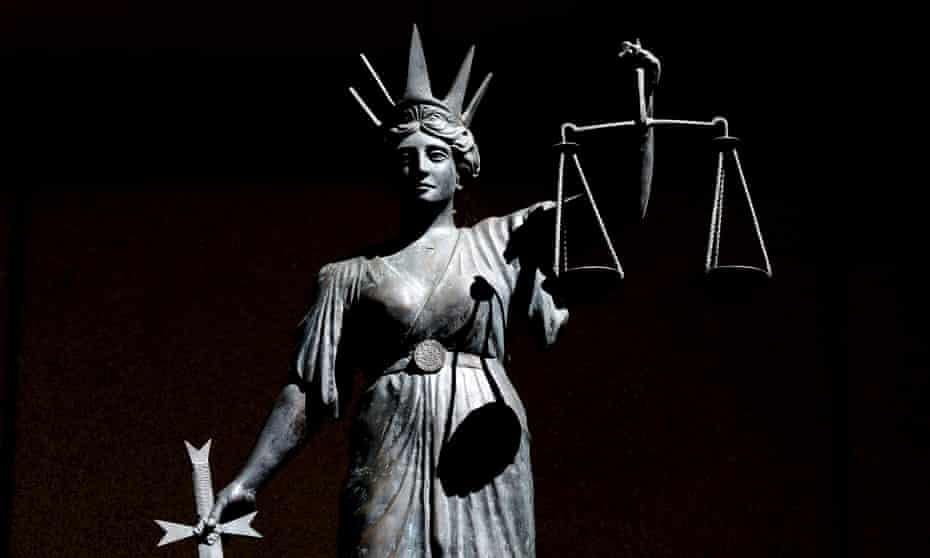 Stock picture of a statue of ‘Lady Justice’
