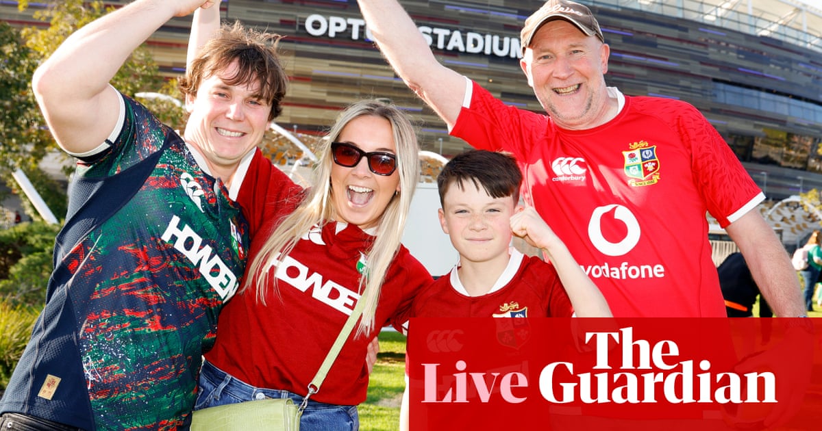 Western Force v British & Irish Lions: rugby union live