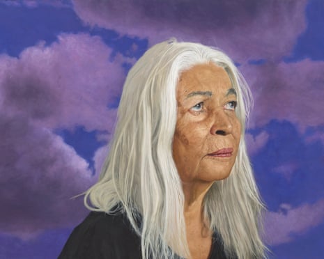 Angus McDonald’s painting Marcia Langton, which has won the people’s choice category at this year’s Archibald prize