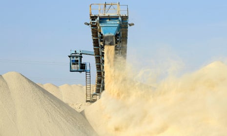 Untreated phosphate in Western Sahara