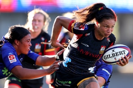 Ruby Tui in action for Chiefs Manawa at Eden Park in March 2025