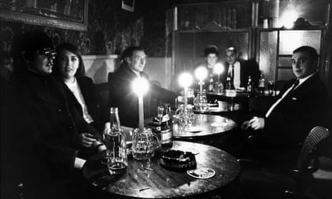 Patrons having a drink by candlelight in Newcastle in December 1970. National Grid has published a range of scenarios that could occur this winter amid the fallout from Russia’s invasion of Ukraine.