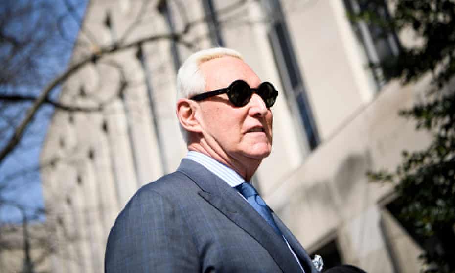 Roger Stone is due to report to prison next week after being convicted of witness tampering and lying to Congress.