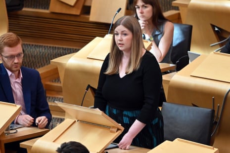 Gillian Mackay at FMQs today.